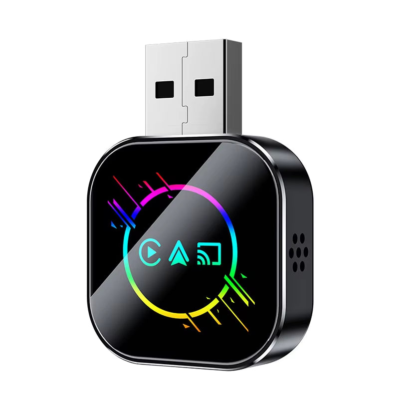 New Style Upgrade 3 in 1 Wireless Carplay Mirror Link Adapter Instant Wired to Wireless Conversion Plug & Play for Wired Carplay