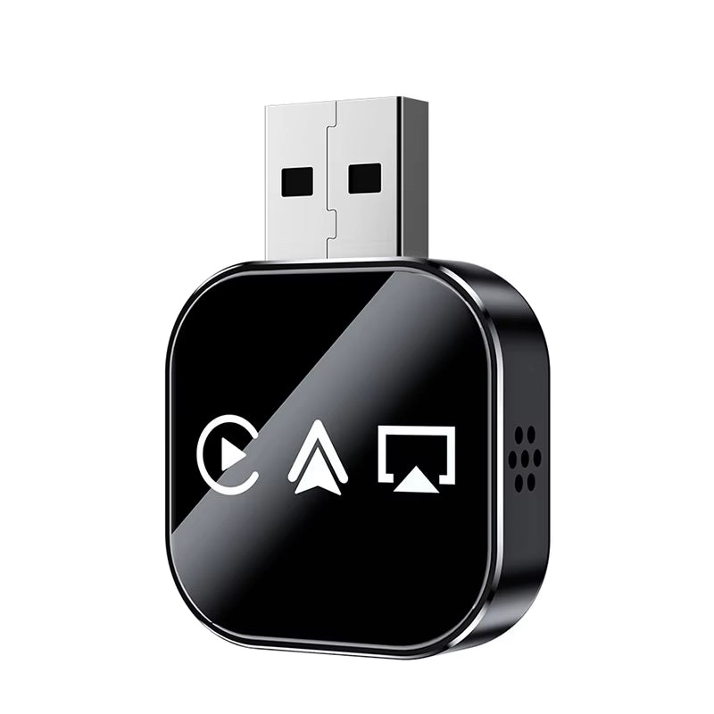 New Style Upgrade 3 in 1 Wireless Carplay Mirror Link Adapter Instant Wired to Wireless Conversion Plug & Play for Wired Carplay